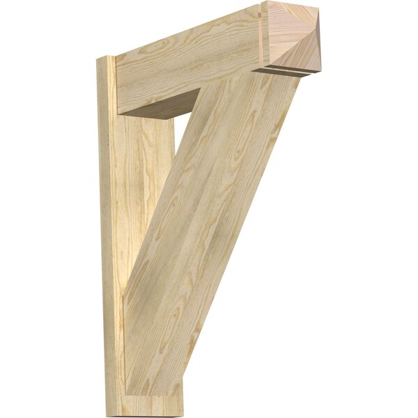 Ekena Millwork Traditional Arts & Crafts Rough Sawn Outlooker, Douglas Fir, 8"W x 30"D x 36"H OUT08X30X36TRA03RDF - main